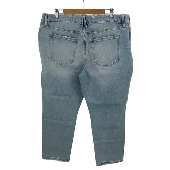 Good American Petite Good Girlfriend Maternity Jeans Size 12/31 - Picture 9 of 10